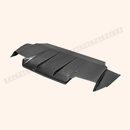for Subaru Subaru Gvb (Saloon) VRS Style Style Wide Body Version Rear Diffuser Carbon Fiber