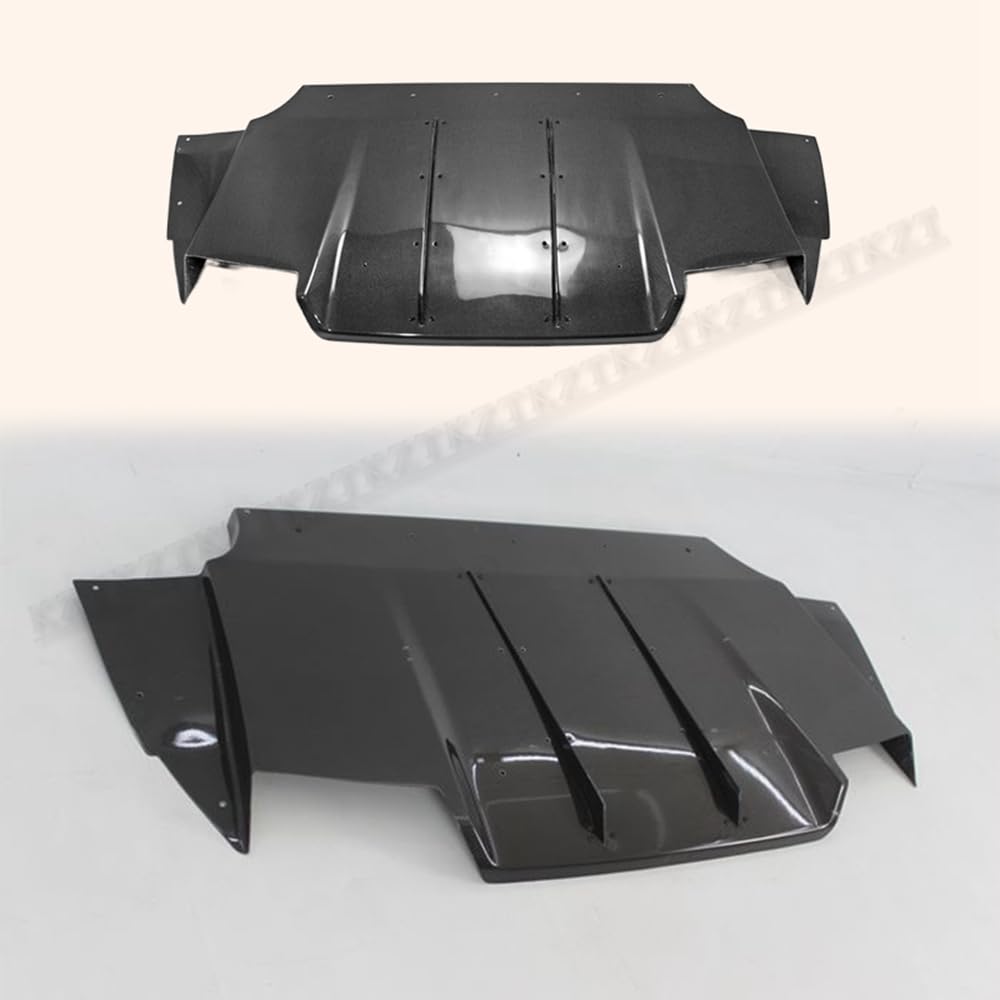 for Subaru Subaru Gvb (Saloon) VRS Style Style Wide Body Version Rear Diffuser Carbon Fiber