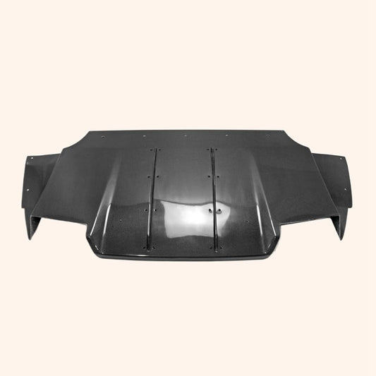 for Subaru Subaru Gvb (Saloon) VRS Style Style Wide Body Version Rear Diffuser Carbon Fiber