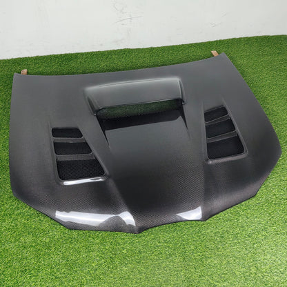 For SUBARU WRX STI 8th Gen GD VR Style Front Vented Hood 2005-2007