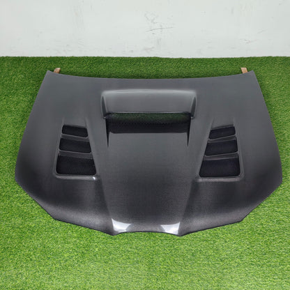 For SUBARU WRX STI 8th Gen GD VR Style Front Vented Hood 2005-2007
