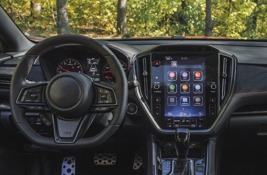 For Subaru WRX STI S4 VB 21-24 Carbon D Style Steering Wheel Replacement