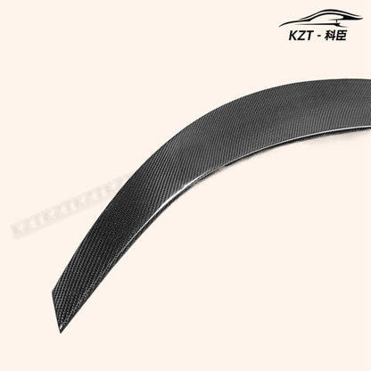 For Tesla Model 3 Ats Type Rear Spoiler Wing Carbon Fiber Car Body Parts Kits Kazento Carbon Parts 车身侧板 MODEL3-RS-ATS-CF