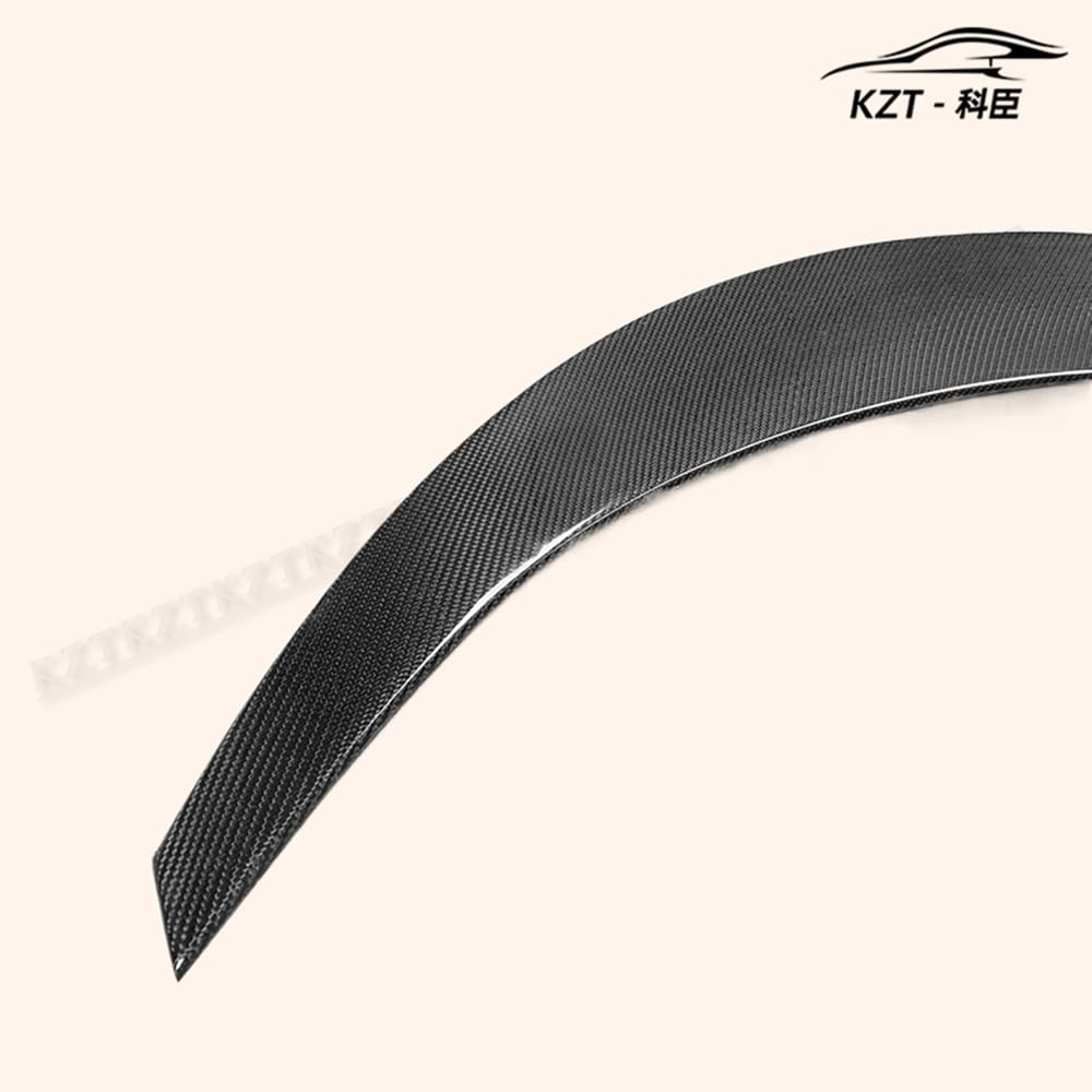 For Tesla Model 3 Ats Type Rear Spoiler Wing Carbon Fiber Car Body Parts Kits