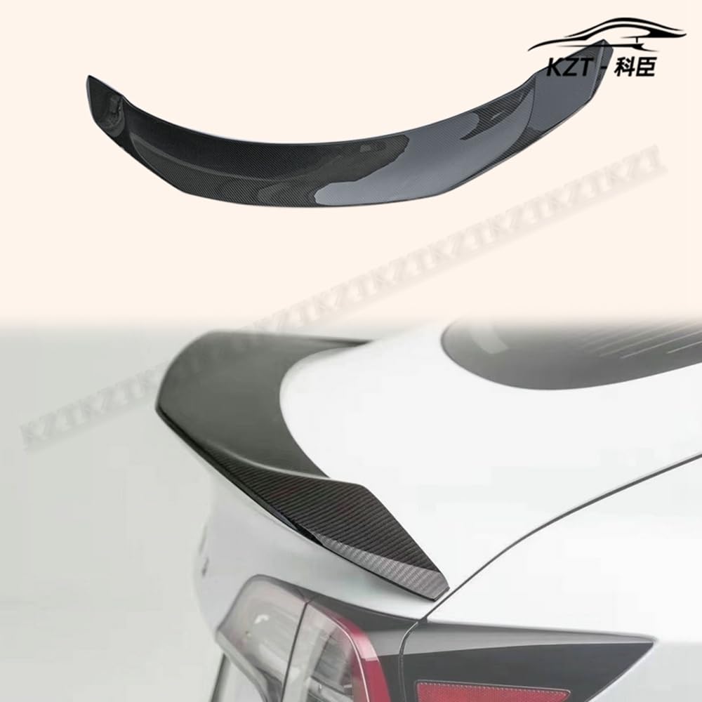 For Tesla Model 3 Vr Style Rear Spoiler Wing Carbon Fiber Car Body Parts Kits