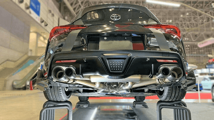 For Toyota 19+ Supra A90 T Type Carbon Fiber Rear Spats Body Kit Fins Pair