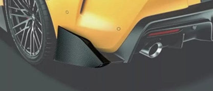For Toyota 19+ Supra A90 T Type Double Side Carbon Fiber Rear Spats Pair