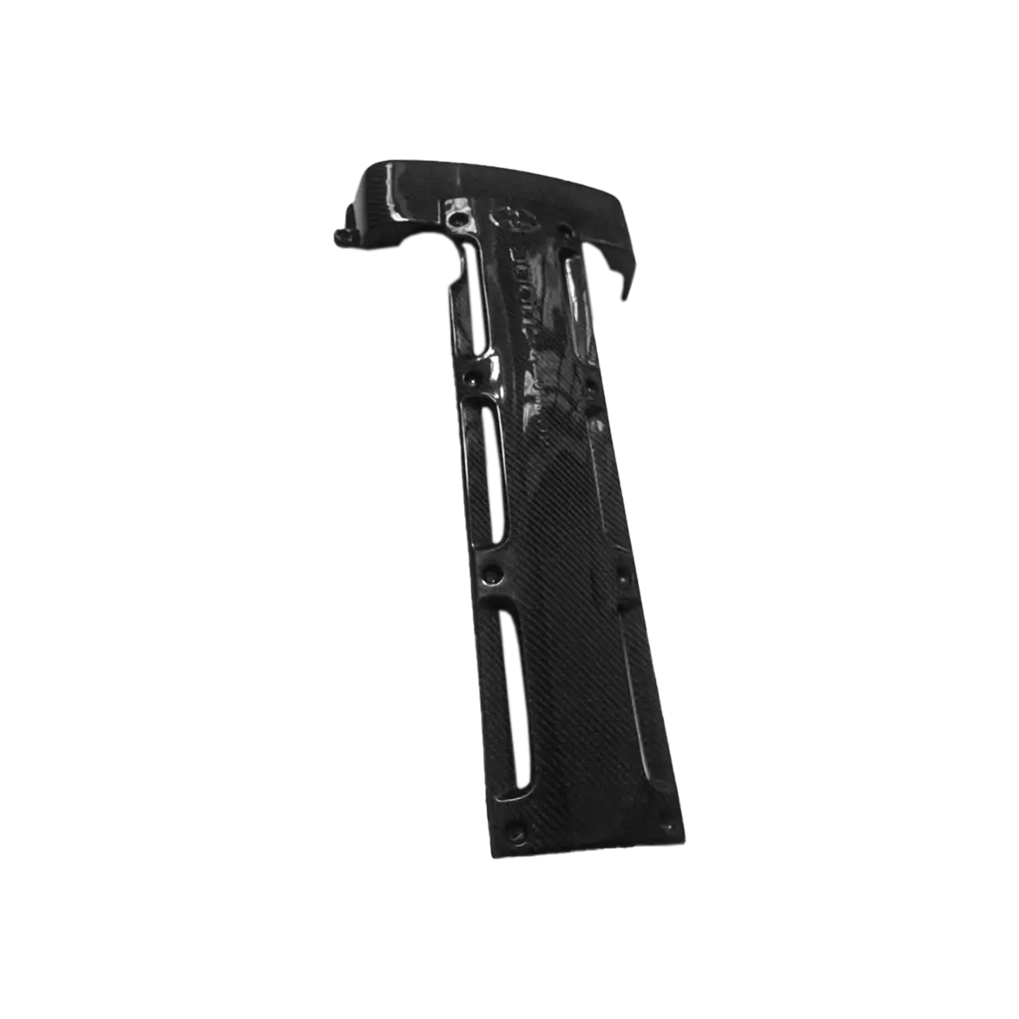 For Toyota 93-98 Supra MK4 A80 2 Door Carbon Fiber Engine Plug Cover Panel Kazento Carbon Parts Carbon Fiber SUPRA-PLUG-CF