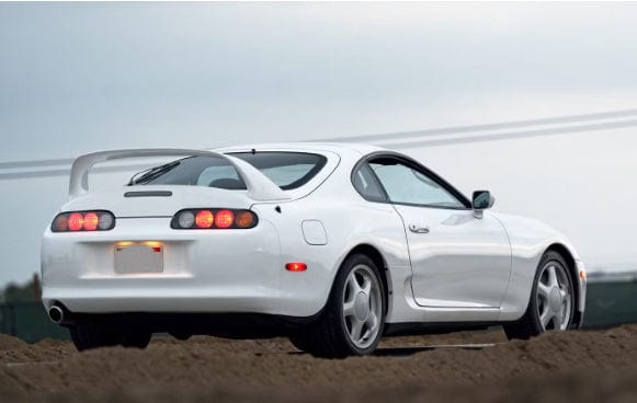 For Toyota 93-98 Supra MK4 JZA80 KZ Style Carbon Fiber Rear Trunk Lid Cover