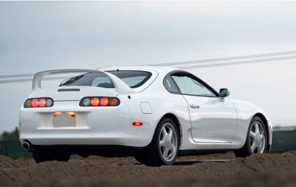 For Toyota 93-98 Supra MK4 JZA80 KZ Style Carbon Fiber Rear Trunk Lid Cover