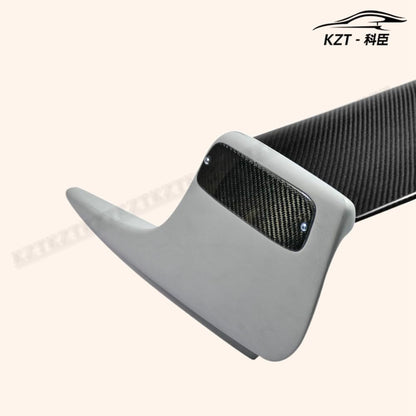 For Toyota 93-98 Supra MK4 JZA80 TR-Style Rear spoiler Partial Carbon Fiber(Blade+Caps) Car Body Parts Kits Kazento Carbon Parts 车身侧板 SUPRA-RS-TRD-PCF1