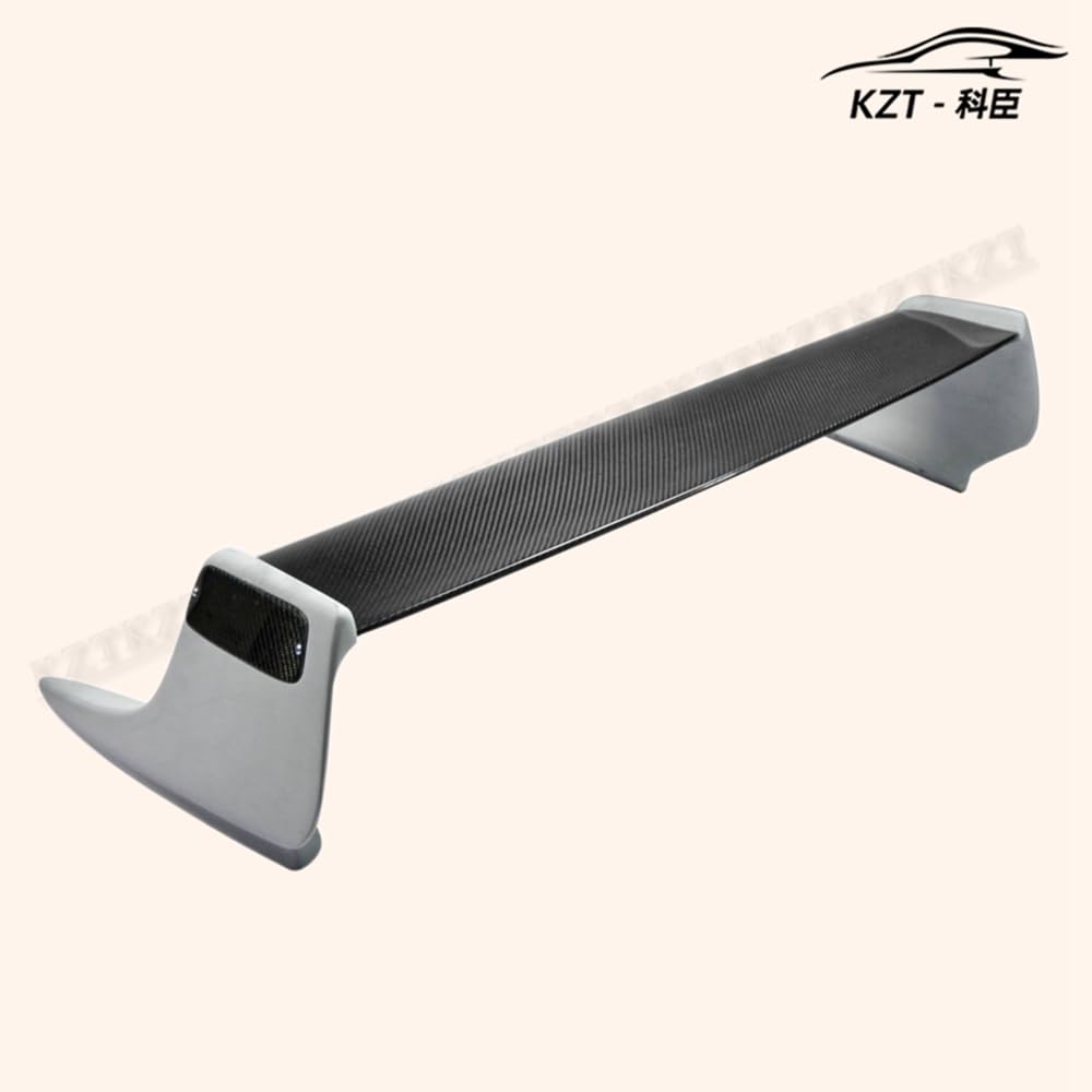For Toyota 93-98 Supra MK4 JZA80 TR-Style Rear spoiler Partial Carbon Fiber(Blade+Caps) Car Body Parts Kits Kazento Carbon Parts 车身侧板 SUPRA-RS-TRD-PCF1