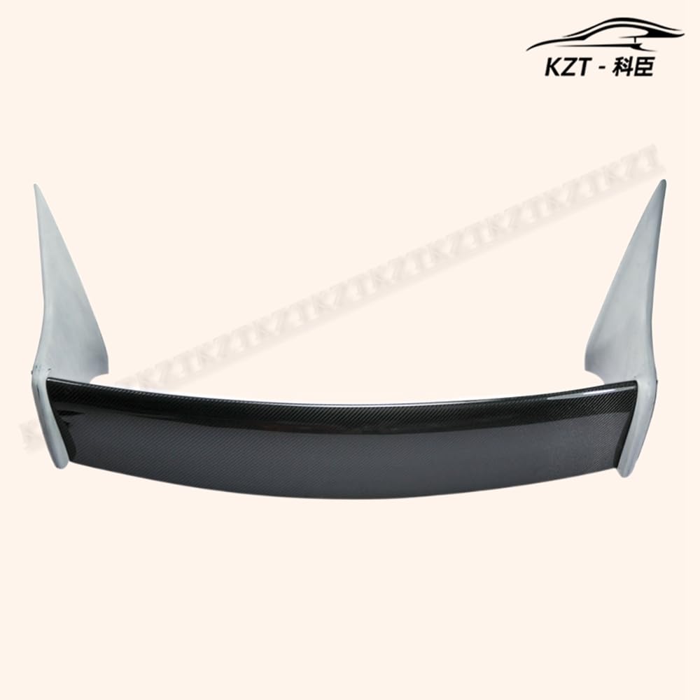 For Toyota 93-98 Supra MK4 JZA80 TR-Style Rear spoiler Partial Carbon Fiber(Blade+Caps) Car Body Parts Kits Kazento Carbon Parts 车身侧板 SUPRA-RS-TRD-PCF1