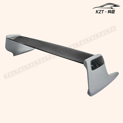 For Toyota 93-98 Supra MK4 JZA80 TR-Style Rear spoiler Partial Carbon Fiber(Blade+Caps) Car Body Parts Kits Kazento Carbon Parts 车身侧板 SUPRA-RS-TRD-PCF1
