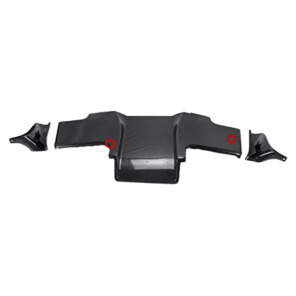 For Toyota 93-98 Supra MK4 JZA80 TS Style Carbon Fiber Rear Under Diffuser Kazento Carbon Parts Carbon Fiber SUPRA-DIF-TS-CF
