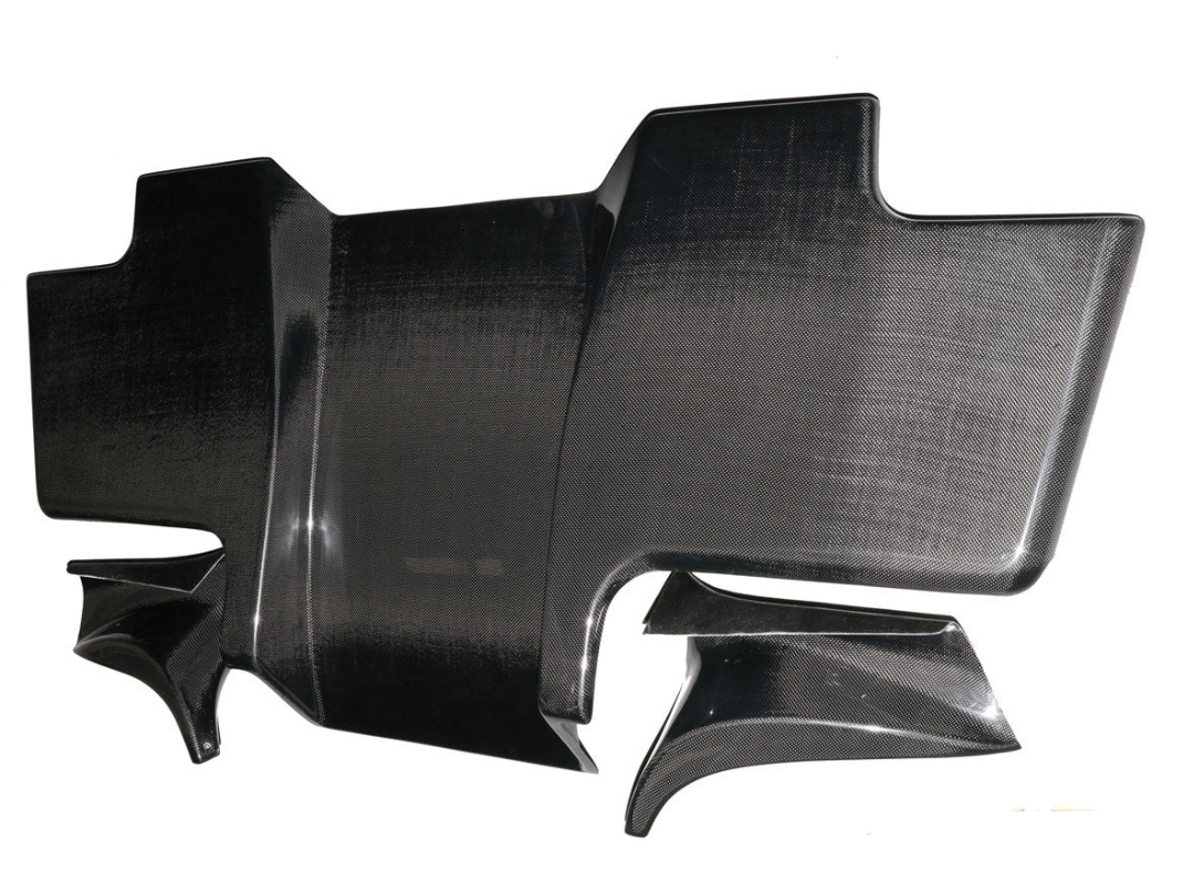 For Toyota 93-98 Supra MK4 JZA80 TS Style Carbon Fiber Rear Under Diffuser Kazento Carbon Parts Carbon Fiber SUPRA-DIF-TS-CF