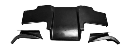 For Toyota 93-98 Supra MK4 JZA80 TS Style Fiberglass Unpaint Rear Under Diffuser