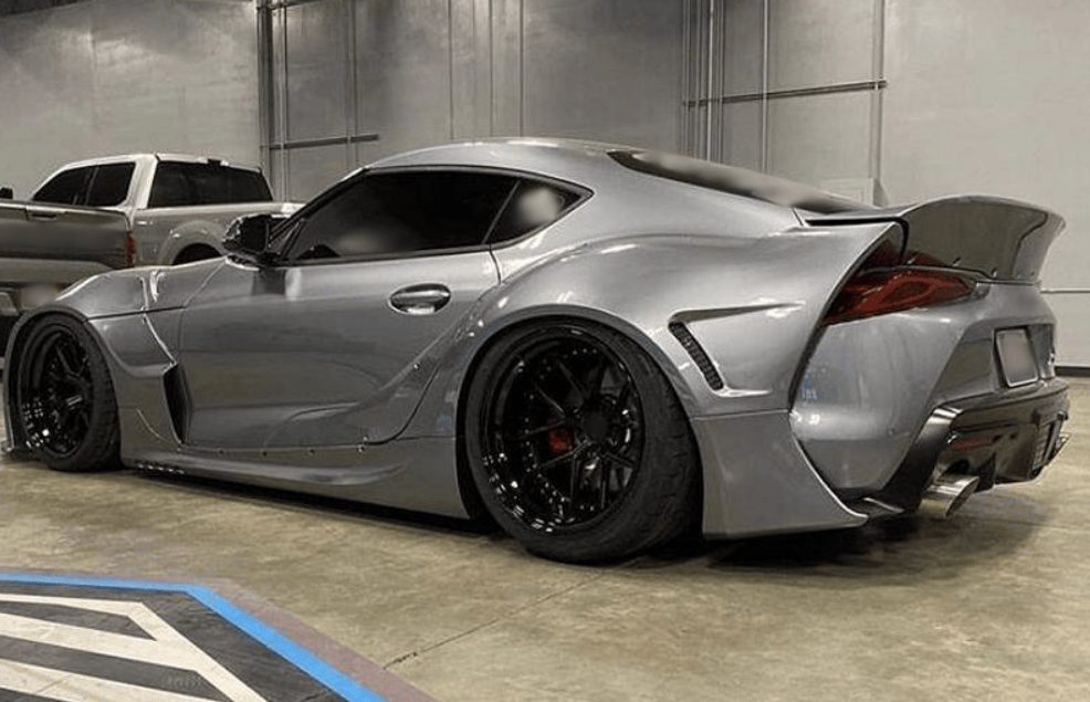 For Toyota GR Supra A90 A91 RB Style Front Fender Flares Arch 2019-2024