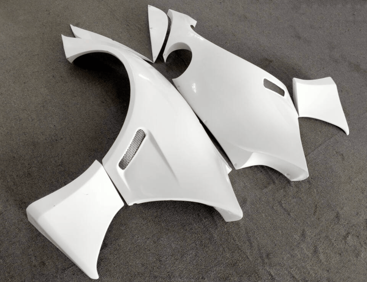 For Toyota GR Supra A90 A91 RB Style Front Fender Flares Arch 2019-2024