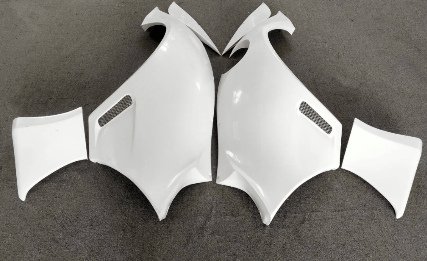 For Toyota GR Supra A90 A91 RB Style Front Fender Flares Arch 2019-2024