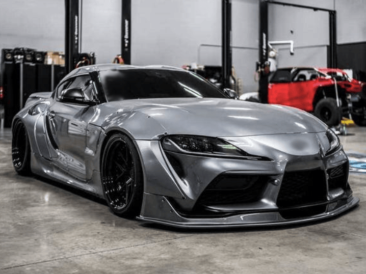 For Toyota GR Supra A90 A91 RB Style Front Fender Flares Arch 2019-2024