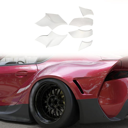 For Toyota GR Supra A90 A91 RB Style Rear Fender Flares Arch 2019-2024