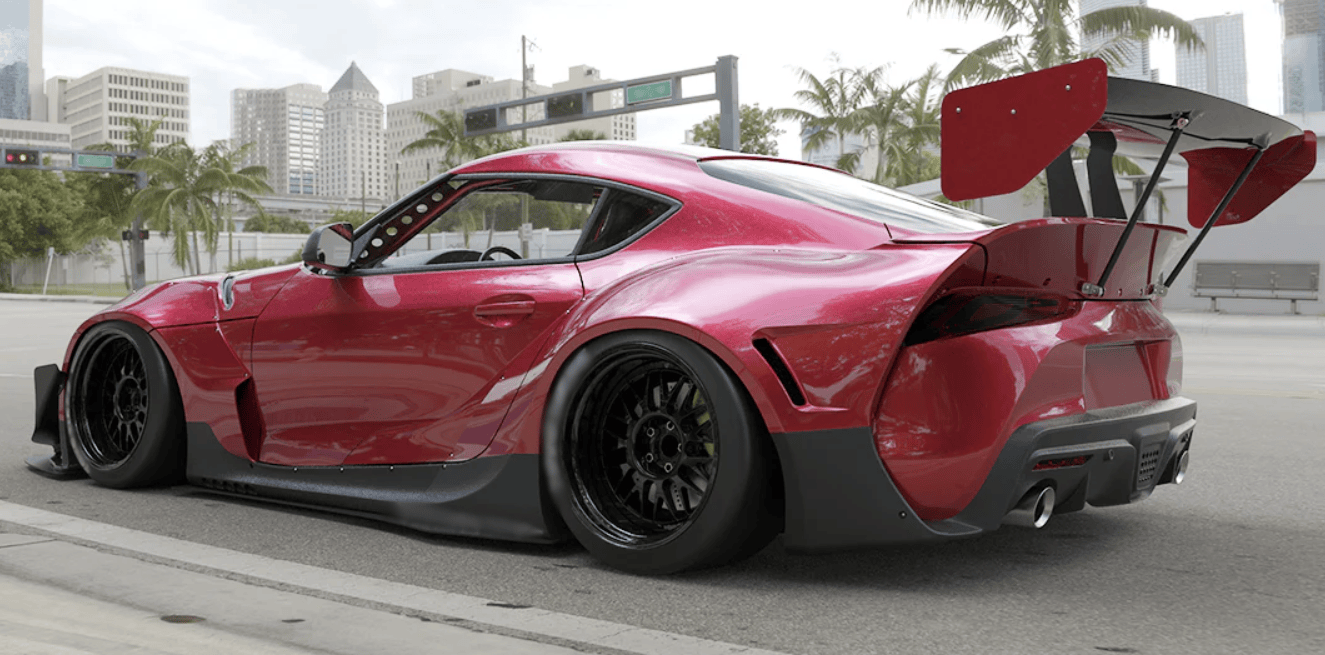 For Toyota GR Supra A90 A91 RB Style Rear Trunk GT Spoiler 2019-2024