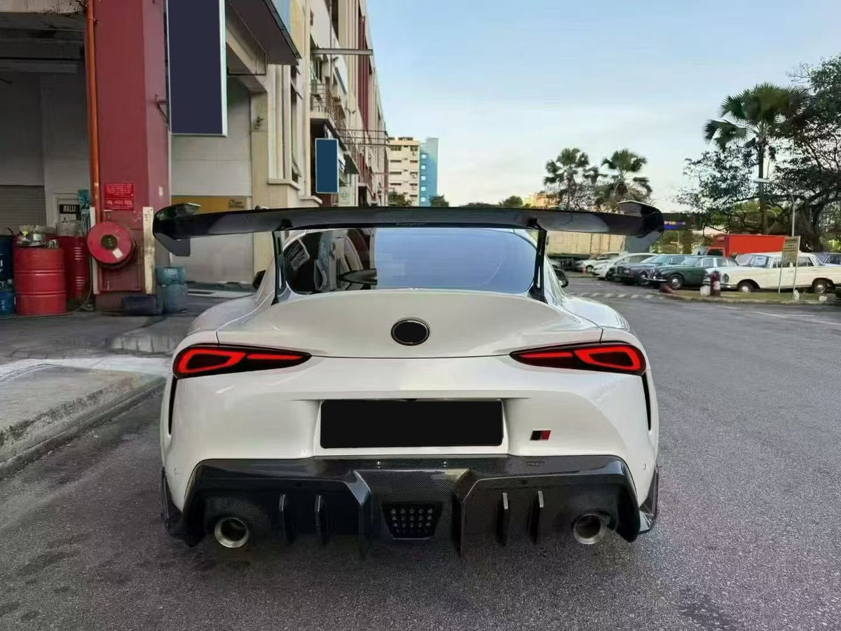 For Toyota GR Supra MK5 A90 A91 AD Style Rear Diffuser 2019-2024