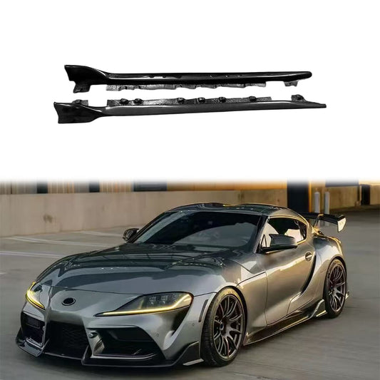 For Toyota GR Supra MK5 A90 A91 AD Style Side Skirts 2019-2024