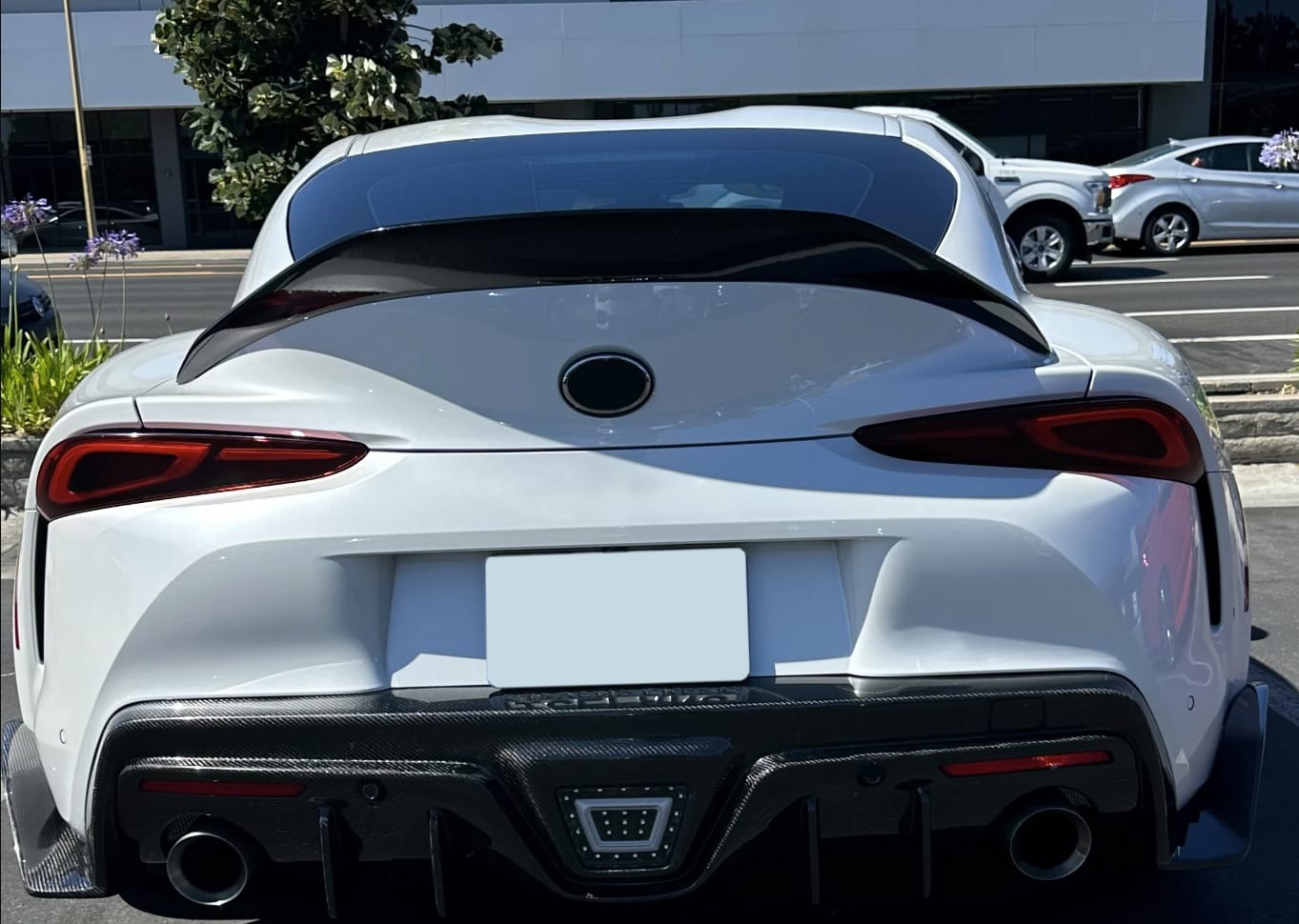 For Toyota GR Supra MK5 A90 A91 TRD Rear Ductail Spoiler 2019-2026