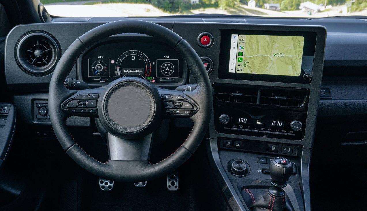 For Toyota GR Yaris XP210 3 Door 20-24 Carbon D Style Steering Wheel Replacement