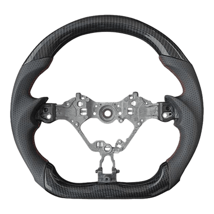 For Toyota GR86 ZN8 ZD8 2021-24 Coupe Carbon D Style Steering Wheel Replacement Kazento Carbon Parts Carbon Fiber GR86-STEERING-D-CF