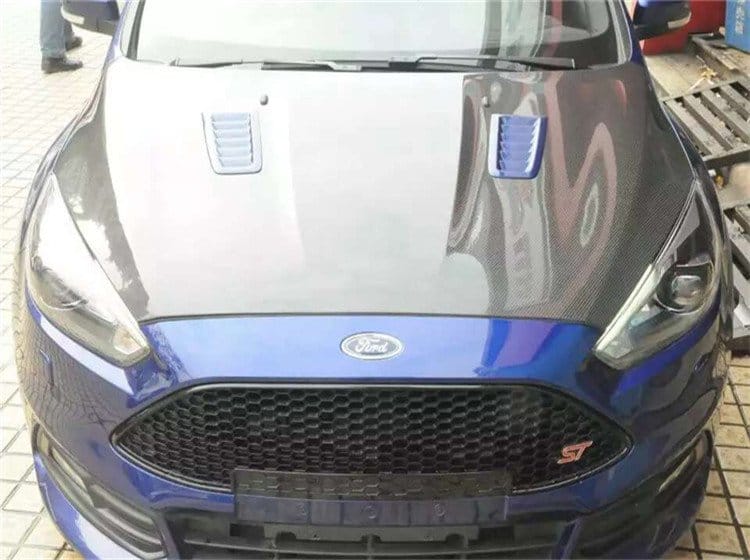 Ford Focus ST Style Vented Hood Bonnet 2015-2018