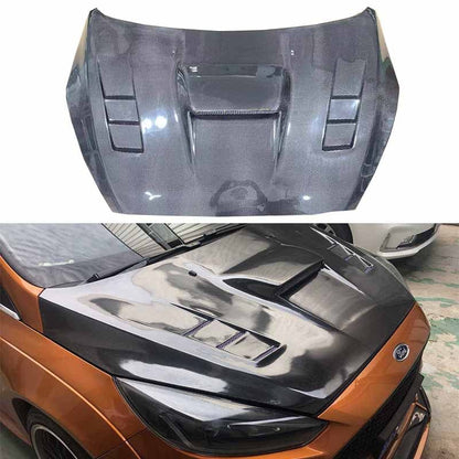 Ford Focus ST WRC Style Vented Hood Bonnet 2015-2018
