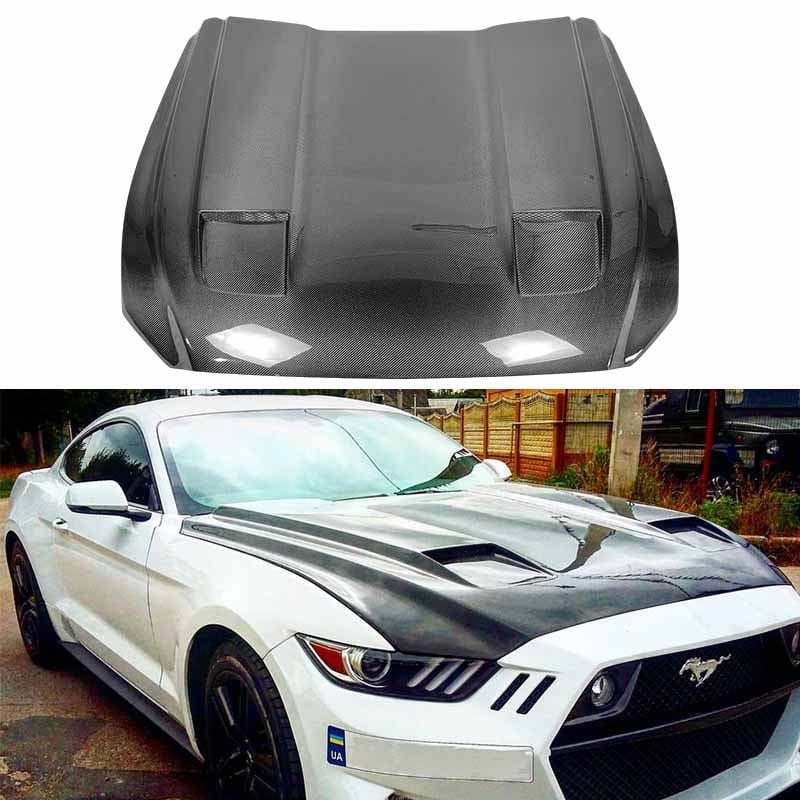 Ford Mustang Duraflex MK7 Style Vented Hood Bonnet 2015-2017