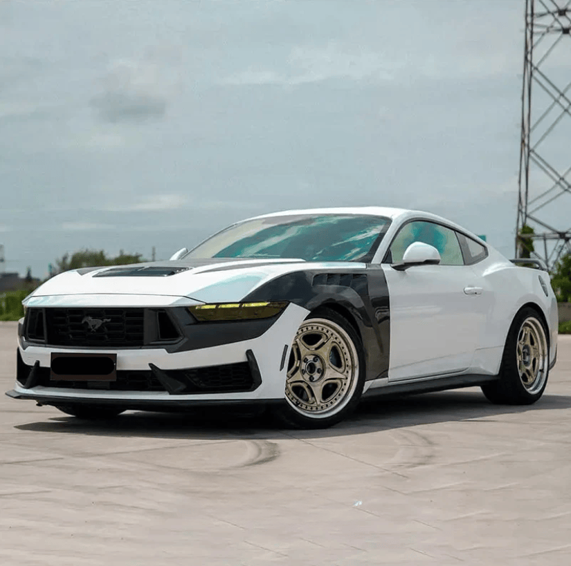 Ford Mustang S650 GTD Style Front Vents Fenders 2024+