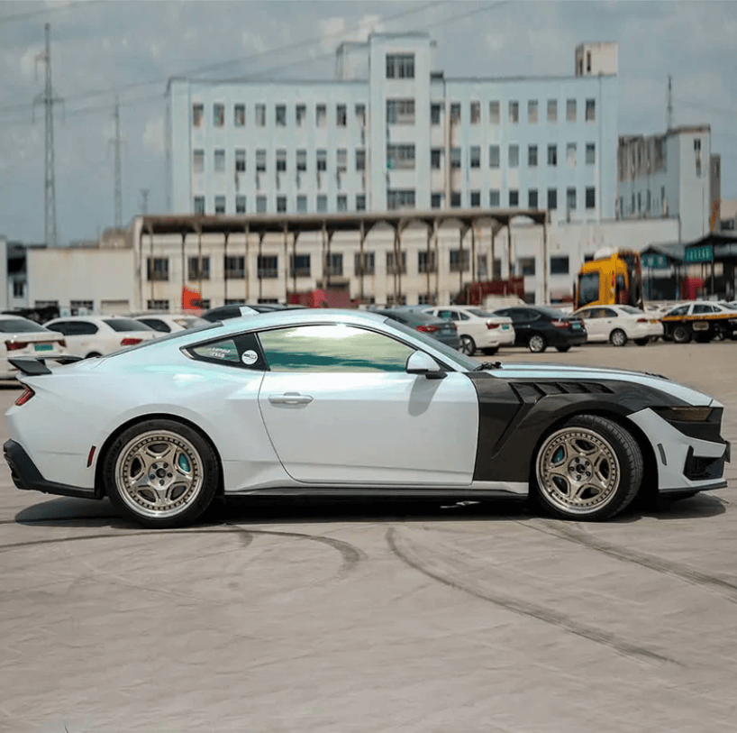 Ford Mustang S650 GTD Style Front Vents Fenders 2024+