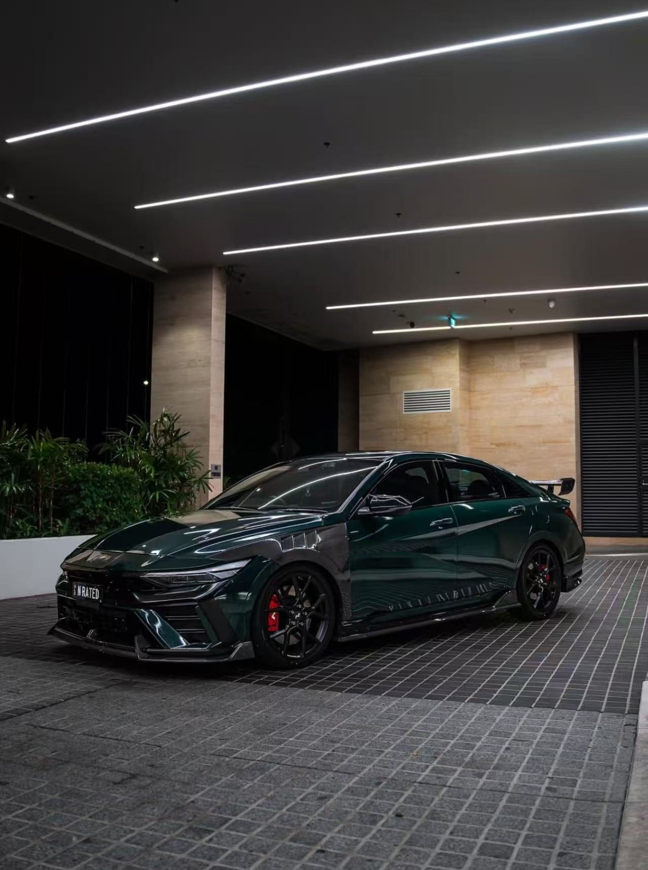 Front Vents Fenders 23+ Hyundai I30 Sedan/ Elantra Facelift N Spec 2