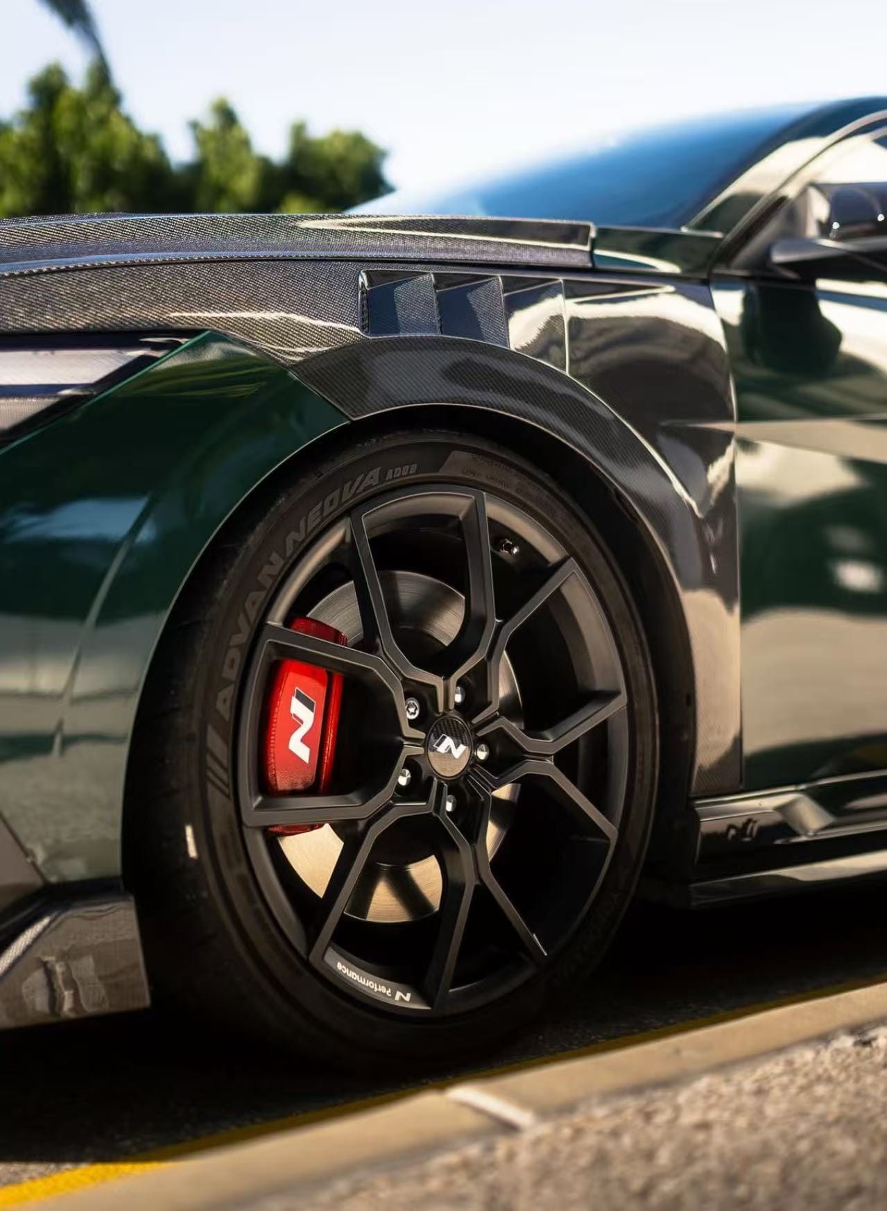 Front Vents Fenders 23+ Hyundai I30 Sedan/ Elantra Facelift N Spec 2