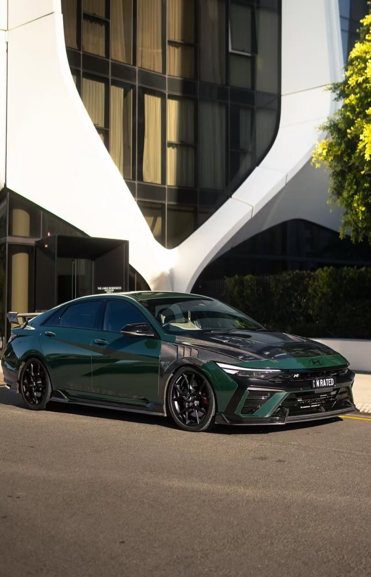 Front Vents Fenders 23+ Hyundai I30 Sedan/ Elantra Facelift N Spec 2