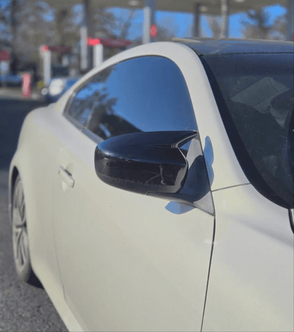 G25 G37 G37S G37X M-Style Mirror Caps (Replacement) 2009-2017 Pair