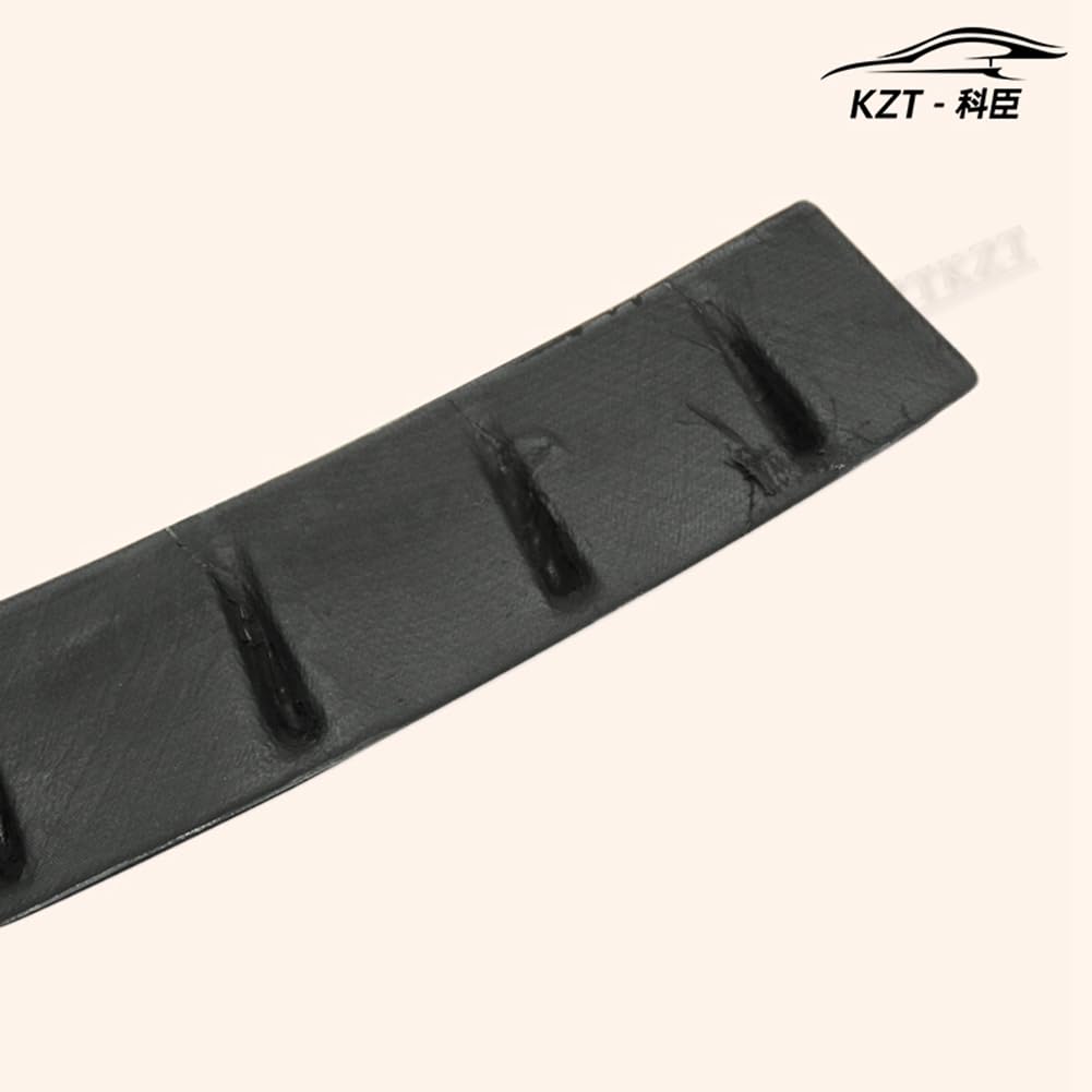 Glossy Black For Subaru 14-18 Impreza WRX VAF STI USDM type vortex generator Carbon Fiber Car Rear Bumper Lip Diffuser Shark Fin Style Bumper Spoiler