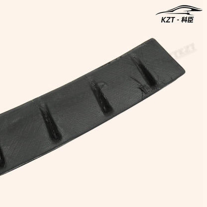 Glossy Black For Subaru 14-18 Impreza WRX VAF STI USDM type vortex generator Carbon Fiber Car Rear Bumper Lip Diffuser Shark Fin Style Bumper Spoiler