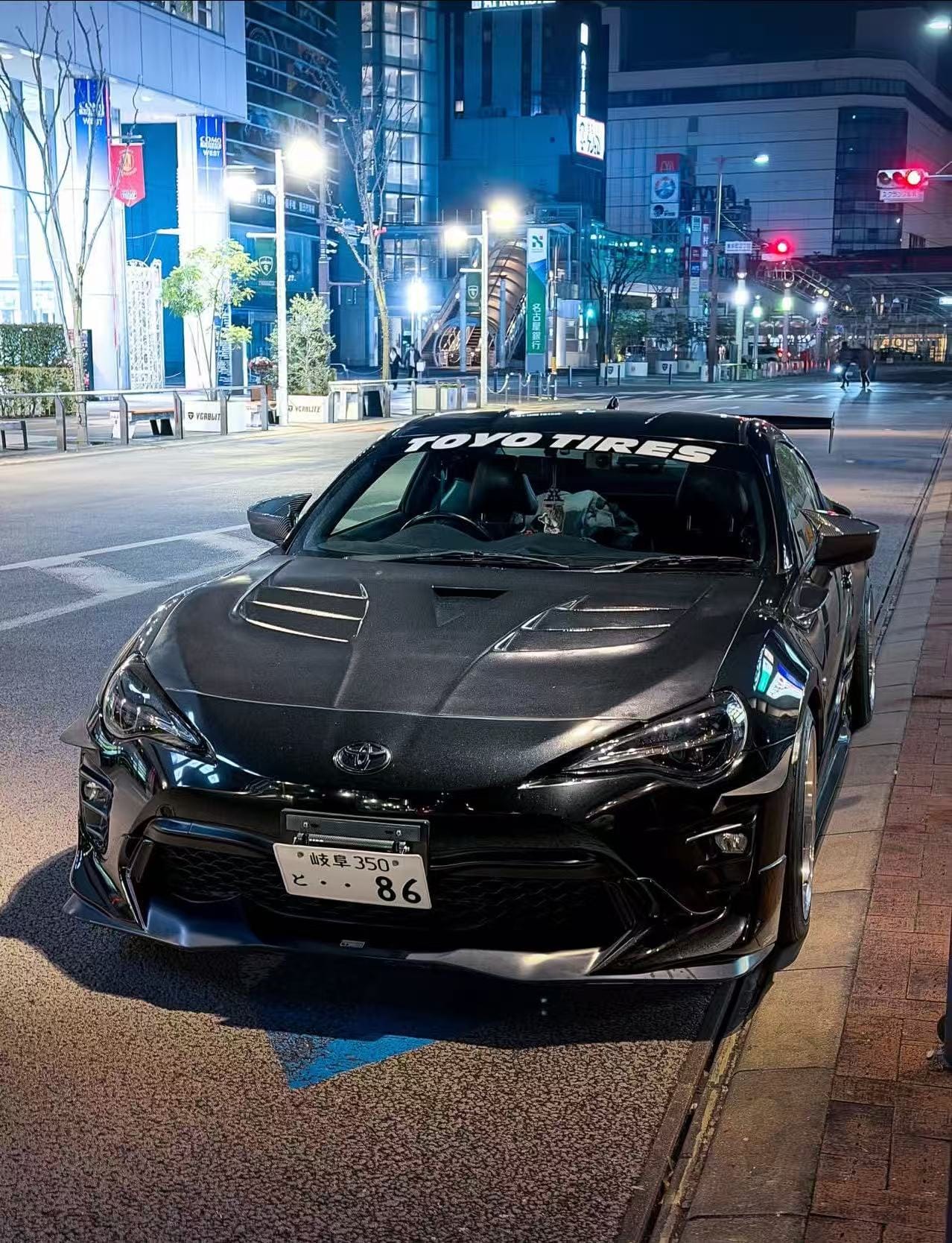 GT86 FT86 ZN6 FRS BRZ ZC6 VRS Arising II Style Hood Bonnet 2012-2018