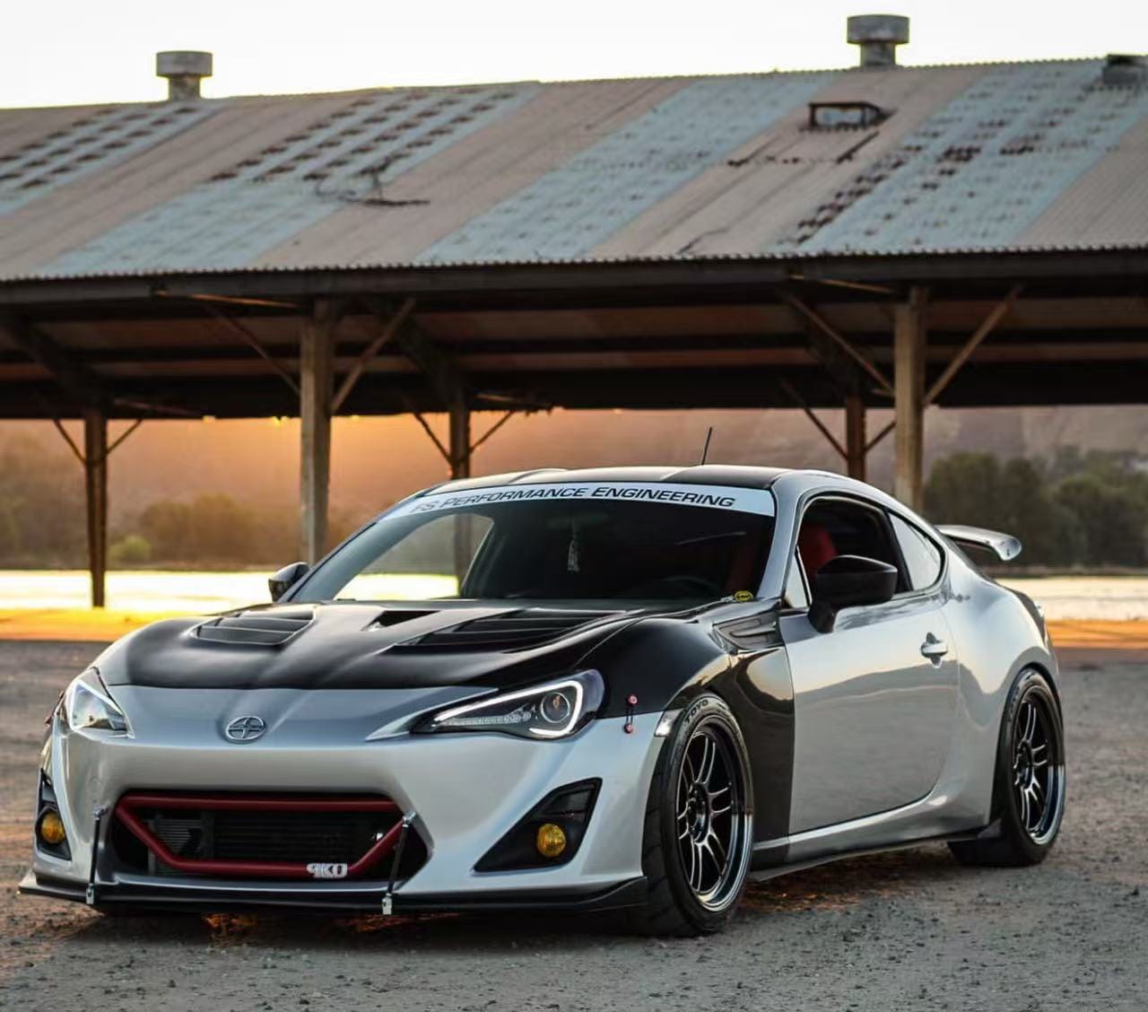 GT86 FT86 ZN6 FRS BRZ ZC6 VRS Arising II Style Hood Bonnet 2012-2018