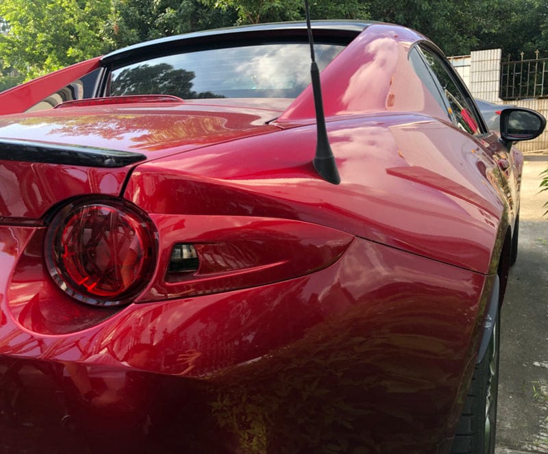 GV Style Carbon Tail Lights Cover Pair For Mazda MX5 Miata ND 2016-24