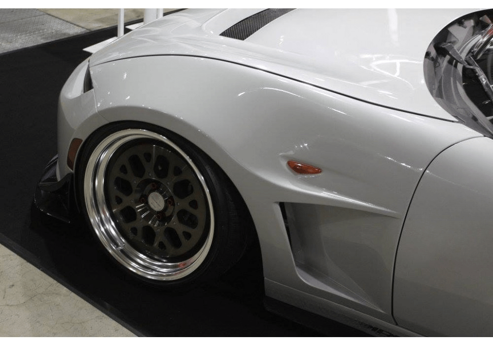 GV Style Front Vented Fender +3mm for Miata MX5 Miata (ND) 2016-2024 Kazento Carbon Parts 车身侧板