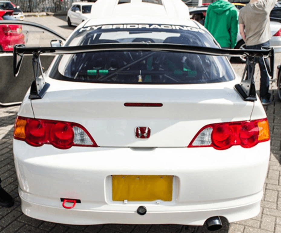 Honda 02-06 Integra DC5 Acura RSX MU Style Carbon Trunk Spoiler Kazento Carbon Parts 车身侧板 Carbon Fiber DC5-RS-GT-MUG-CF