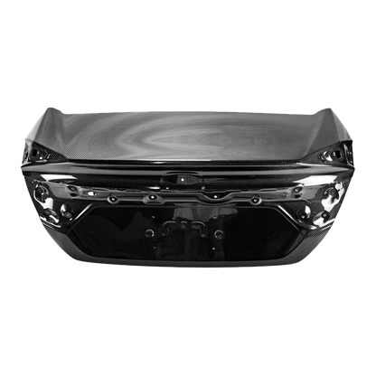 Honda 16-18 10th Civic FC OEM Style Carbon Fiber Rear Trunk Boot Lid Kazento Carbon Parts 车身侧板 Carbon Fiber FC-TRUNK-OE-CF