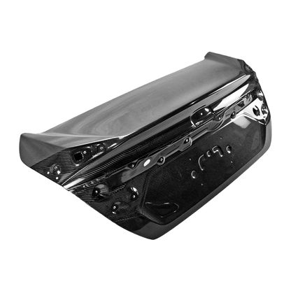 Honda 16-18 10th Civic FC OEM Style Carbon Fiber Rear Trunk Boot Lid Kazento Carbon Parts 车身侧板 Carbon Fiber FC-TRUNK-OE-CF